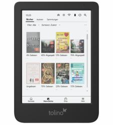 Tolino shine color Liseuse Écran tactile 16 Go Wifi Noir 