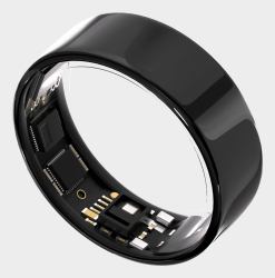 Ultrahuman Ring AIR Non Anneau intelligent de suivi d'activité Noir 