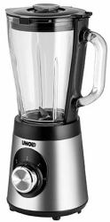 Unold Edel 1,5 L Mélangeur de table 500 W Noir, Acier inoxydable, Transparent 