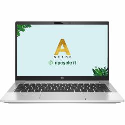upcycle it HP ProBook 640 G9 [Refurbished] A Intel® Core™ i5 i5-1235U Ordinateur portable 35,6 cm [14"] Full HD 16 Go DDR4-SDRAM 256 Go SSD Wi-Fi 6E [802.11ax] Windows 11 Pro Argent Nordique  - version étrangère
