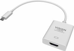 Vision TC-USBCHDMI adaptateur graphique USB 3840 x 2160 pixels Blanc 