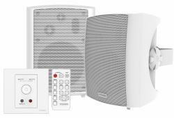 Vision TC3-AMP+SP-1800 haut-parleur 3-voies Blanc Avec fil 50 W 