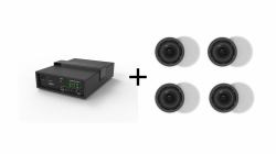 Vivolink AUDIOPACK4 haut-parleur Noir Avec fil 110 W 