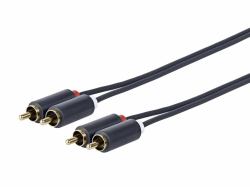 Vivolink PRORCARCA30 câble audio 30 m 2 x RCA Noir 