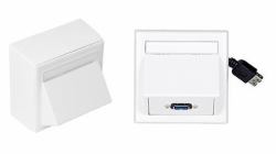 Vivolink WI221185 prise de courant USB Blanc 