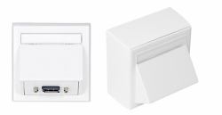 Vivolink WI221196 prise de courant DisplayPort Blanc 
