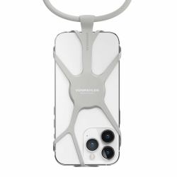 Vonmählen Infinity sangle Téléphone portable Nylon, Silicone Gris 